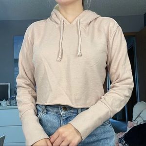 L.A. hearts cropped sweatshirt